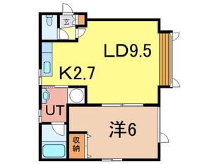 アネレット壱号館の物件間取画像